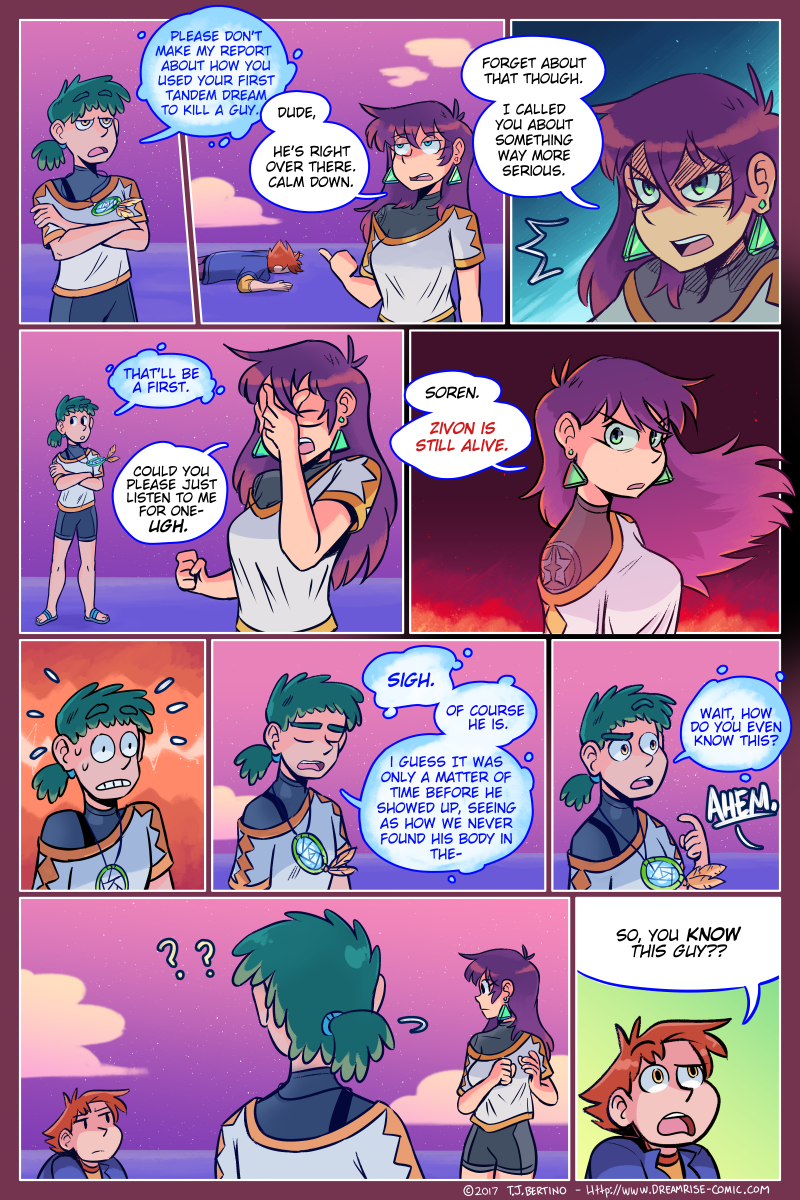 never find his body in the... dumpster behind the donut shop